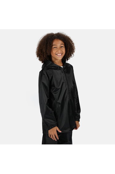 Regatta Childrens/Kids Pro Stormbreak Waterproof Jacket - Black