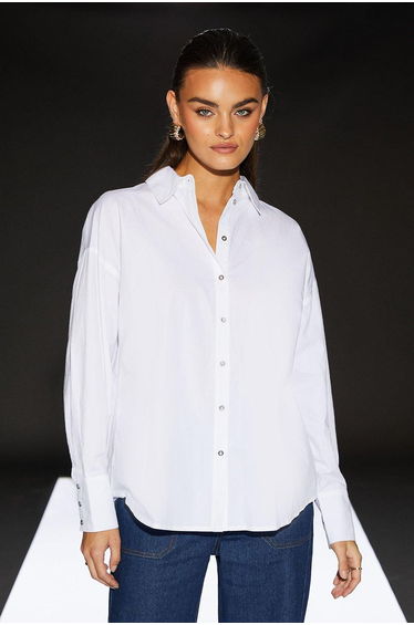 Runway 1.8.1.8 Poplin Cross Back Shirt