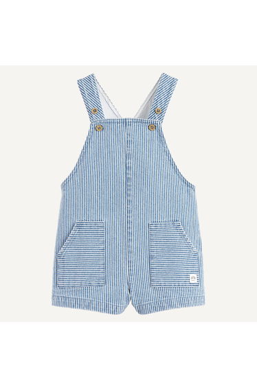 Striped Strappy Dungarees