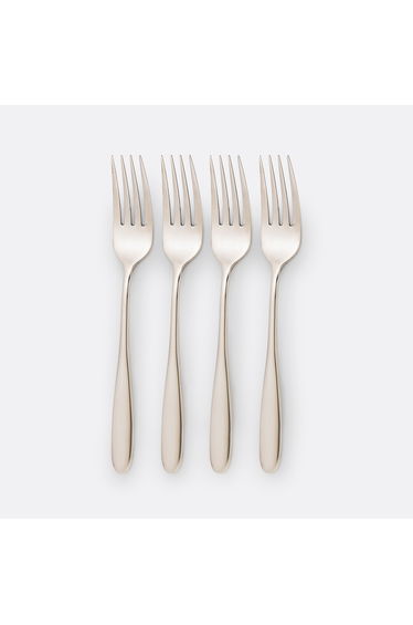 Set of 4 Ebano Stainless Steel Forks