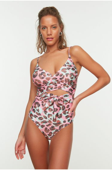 Swimsuit - Multi-color - Floral