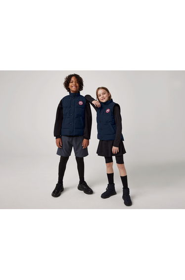 Kids Vanier Vest in Navy