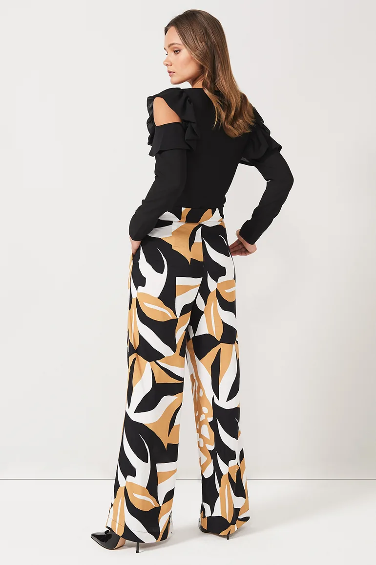BYV London Multi Colored Wide Leg Pant - 3