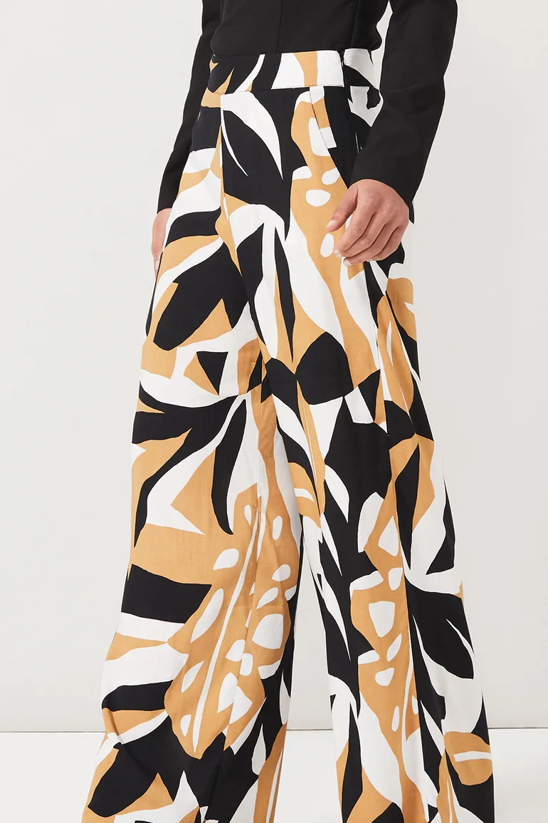BYV London Multi Colored Wide Leg Pant - 2