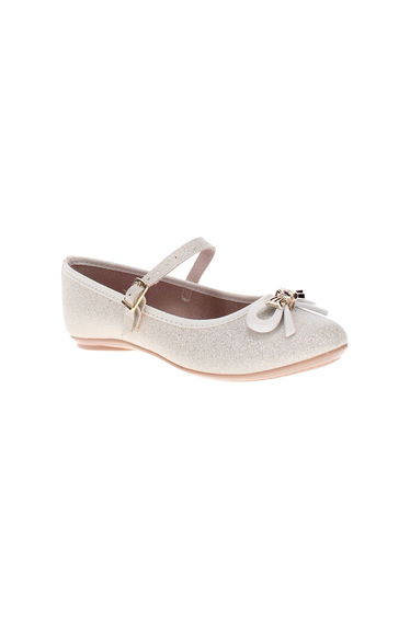 Embellished Ballerinas with Bow Detail
