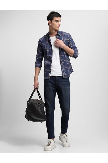Checked Long Sleeves Casual Shirt