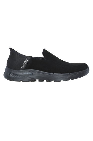Skechers Mens Gowalk6 Textile Trainers - Black