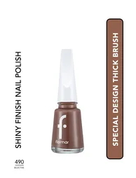 New Formula Maxi Brush Nail Enamel, 490 Selective