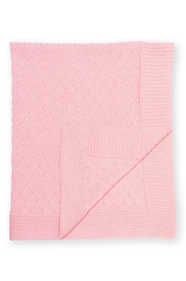 Diamond Blanket Pink