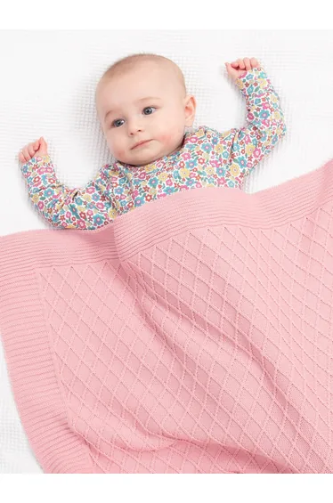 Diamond Blanket Pink