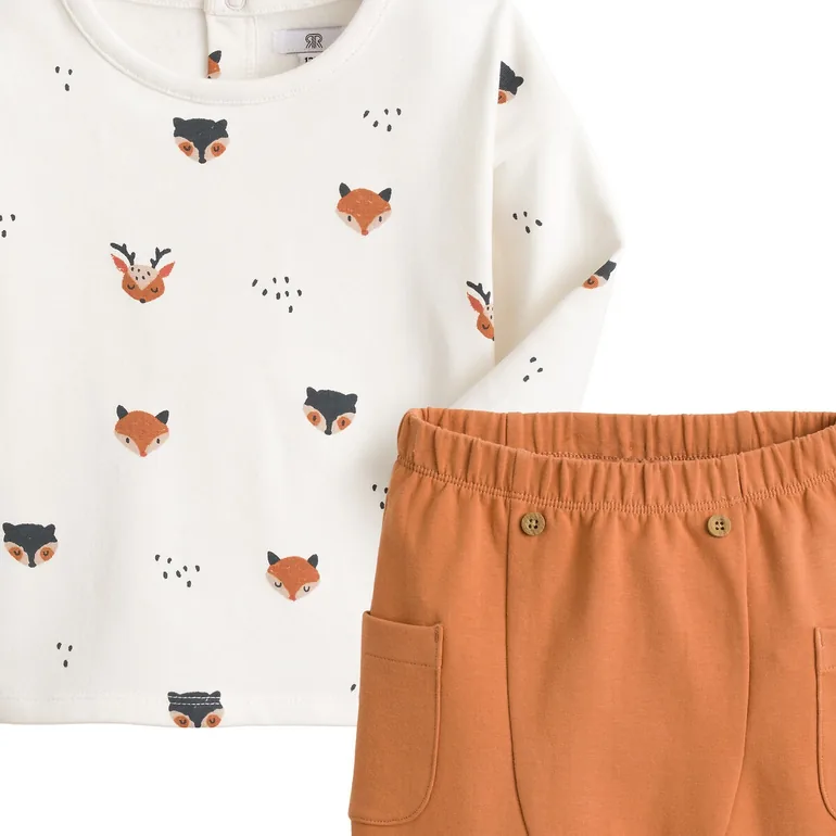 Cotton 2-Piece Outfit - 2