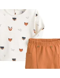 Cotton 2-Piece Outfit - 2