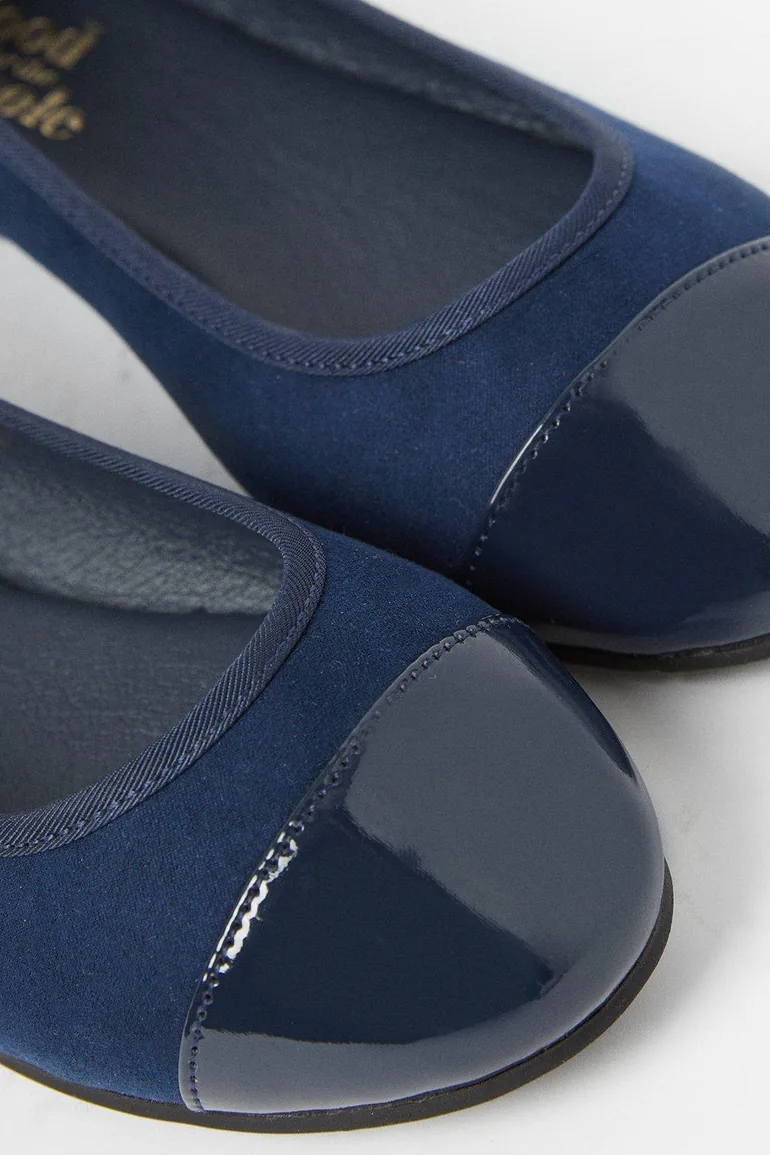 Good For The Sole: Extra Wide Fit Tilly Ballet Flats - 3