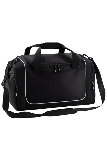 Quadra Teamwear Locker Duffle Bag (30 Litres) (Pack of 2) - Black/Light Grey