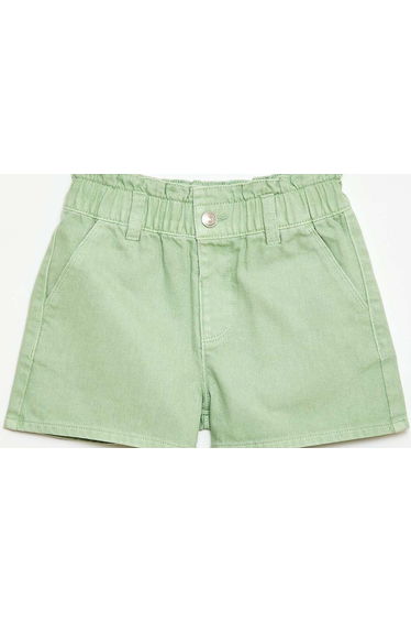 Plain Twill Shorts GREEN