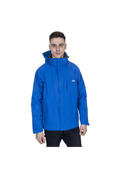 Trespass Mens Edwards II Waterproof Jacket - Blue