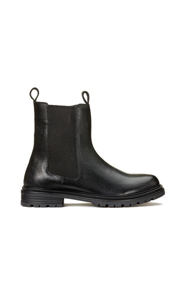 Kids High Chelsea Boots in Leather