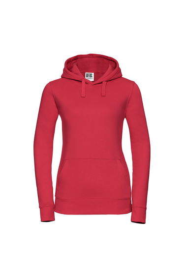 Russell Womens Premium Authentic Hoodie (3-Layer Fabric) - Classic Red