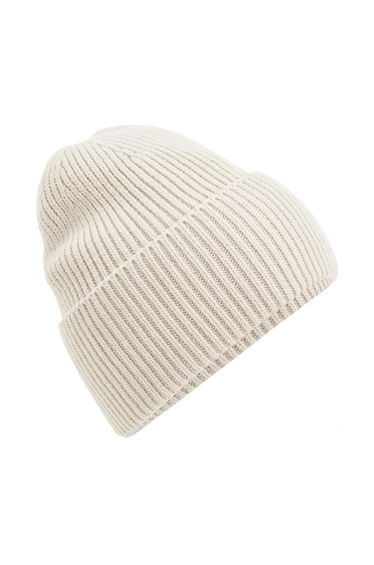 Beechfield Unisex Adult Cuffed Oversized Beanie - Oatmeal