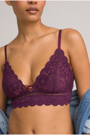 Lace Triangle Bra