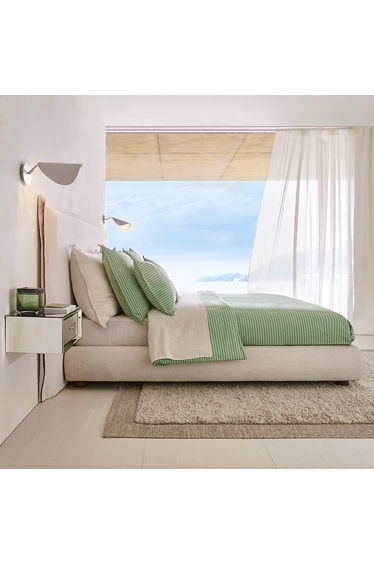 Jaliani Duvet Cover in Washed Percale