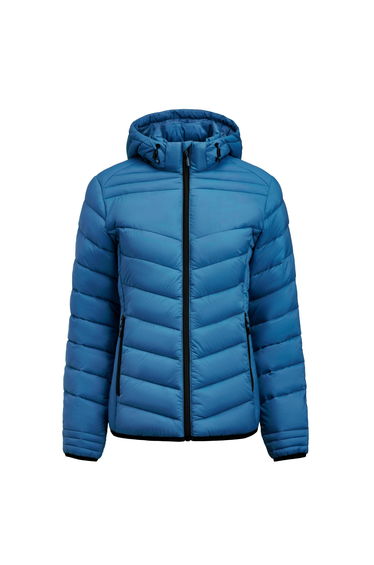 Printer Womens/Ladies Jacket - Ocean Blue