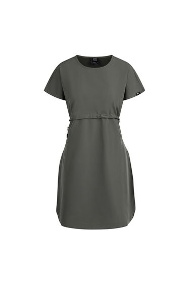 Trespass Womens/Ladies Lidia Round Neck Cotton Dress - Herb