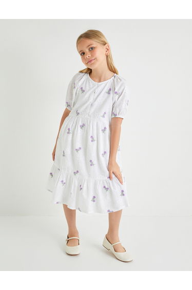 Cotton Floral Dress