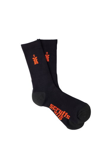 Scruffs Mens Work Socks (Pack of 3) - Black