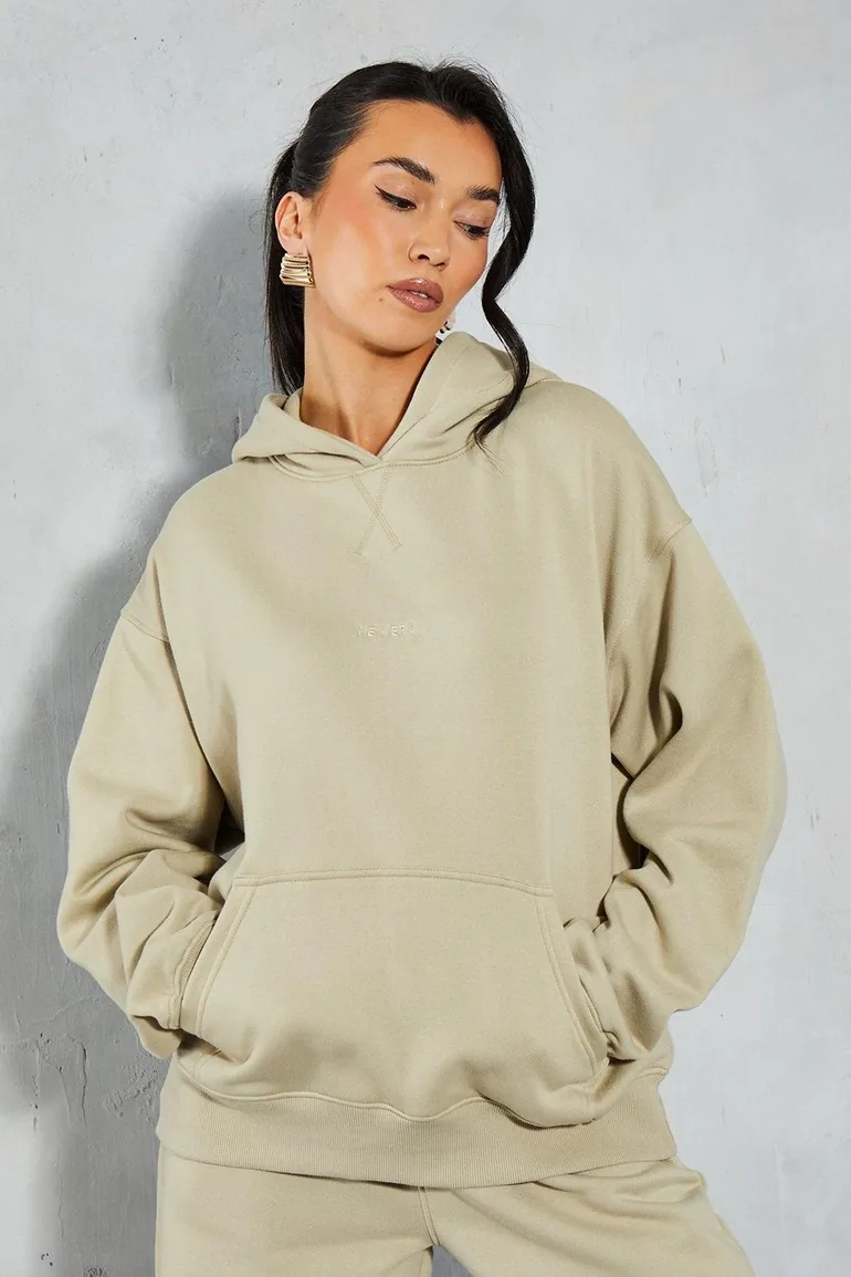 Branded Oversized Hoodie - 1