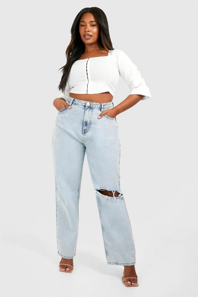 Plus Lace Insert Hook And Eye Corset Top - white