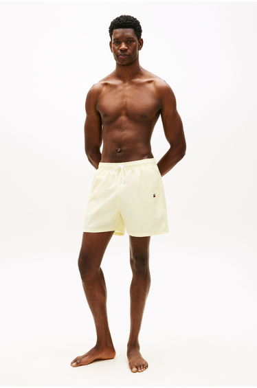 Medium Drawstring Swimshort Buttercup Yellow / Ecru Ithaca