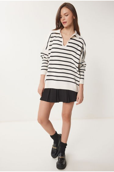 Sweater - White - Regular fit
