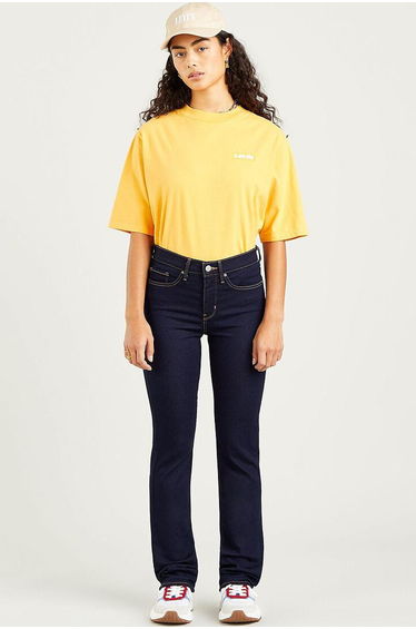 314 Straight Shaping Jeans with High Waist