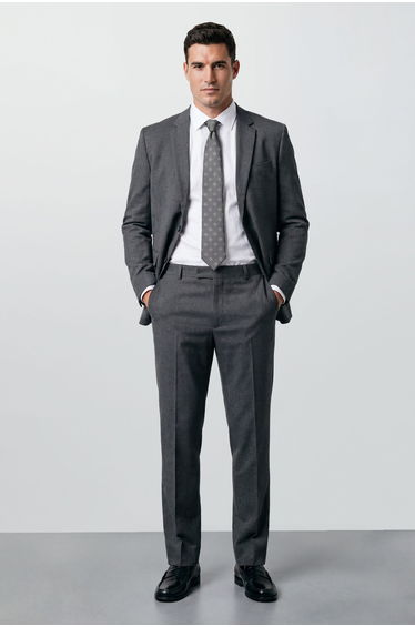 Plus & Tall Mid Grey Essential Suit Jacket