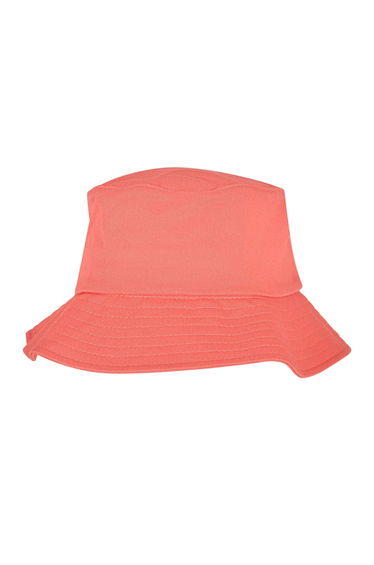 Flexfit Unisex Adult Cotton Twill Bucket Hat - Spiced Coral