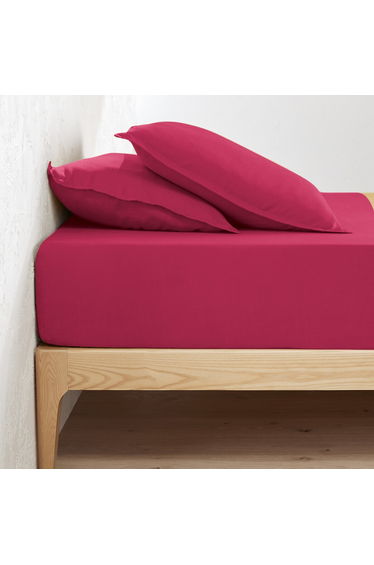 Linot 100% Washed Linen Fitted Sheet for Deep Mattresses (30cm)