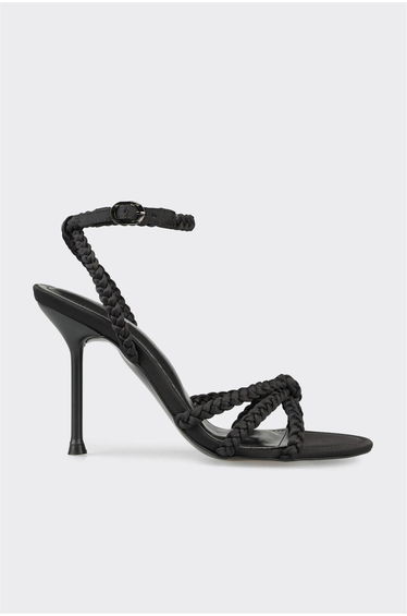 Black Women's Heeled Sandals