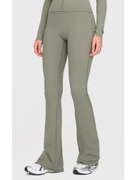 Tall Olive Sculpt High Waisted Flared Yoga Pants - 1