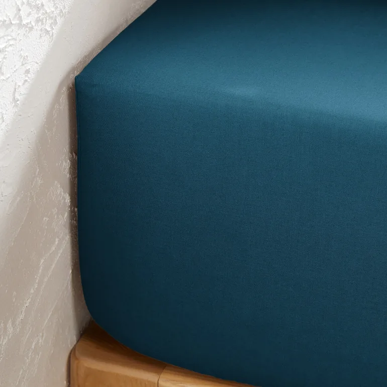 شرشف سرير سادة بحواف مطاطية - 3