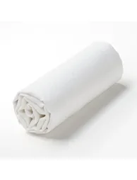 Elina Washed Linen Fitted Sheet for Mattress Topper - 1