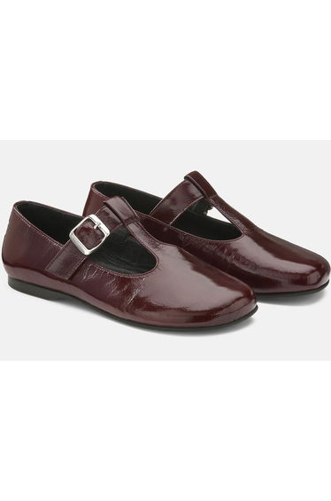 Leather Ballet Flats