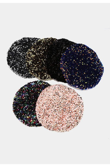 Full Sequin Dazzling Beret Hat