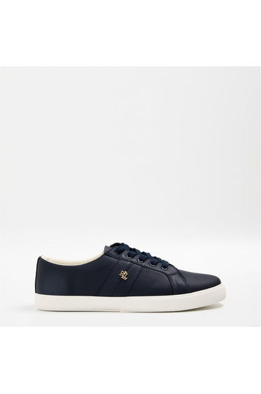 Ralph Lauren Womens/Ladies Janson Flat Trainers - Navy