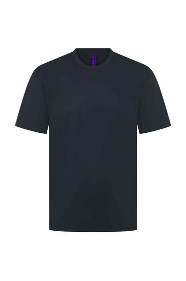 Henbury Unisex Adult CoolPlus Moisture Wicking T-Shirt - Navy