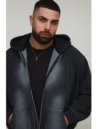 هودي بوهو مان أسود بأكمام طويلة - 2