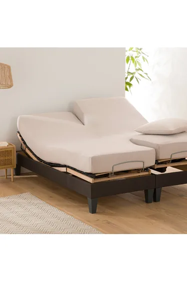 Scenario Plain Cotton Fitted Sheet For Articulated Bed