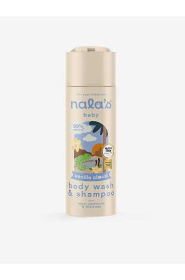 Nala's Baby Body Wash & Shampoo Vanilla Cloud 200ml