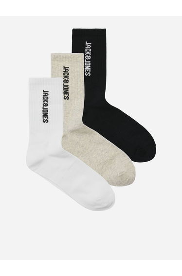 Pack of 3 - Logo Detail Tennis Socks