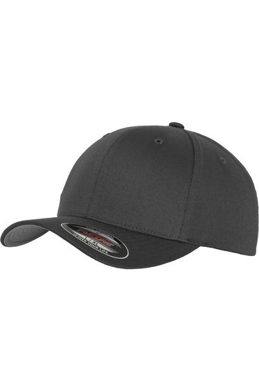 Yupoong Mens Flexfit Fitted Baseball Cap (Pack of 2) - Dark Grey